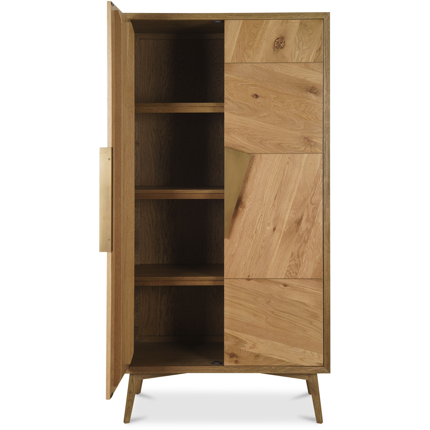 Charlton Natural Cabinet, Tall